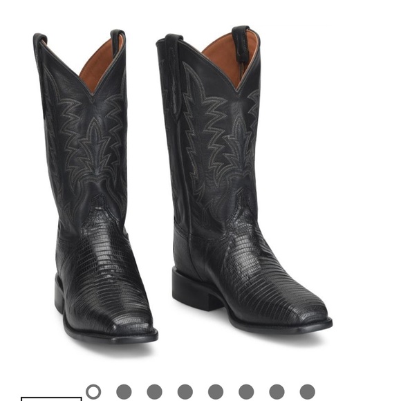 Justin Boots Other - Justin Boots Black Leather Western Boots.